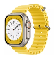 Apple Watch Ultra 49MM Uyumlu Ocean Kordon Silikon Kayış