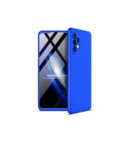 Samsung Galaxy A72 Uyumlu Kılıf Zore Ays Kapak (Mavi)