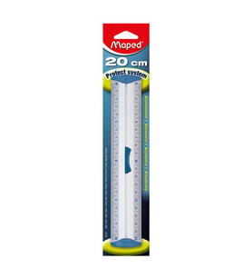 Maped Alüminyum Çift Desimetre Cetvel 20cm 120120