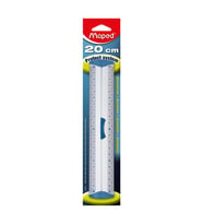 Maped Alüminyum Çift Desimetre Cetvel 20cm 120120
