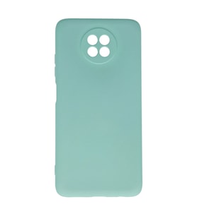Xiaomi Redmi Note 9 5g Kılıf Nano İçi Kadife Silikon - Turkuaz