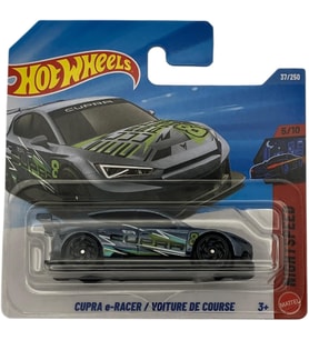 Hot Wheels - Cupra E-Racer - Nightspeed 5/10 - Jjj08 - Short Card - Elektrikli Tur Arabası - Gri - M (Çok Renkli)