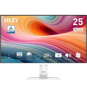 MSI 24.5 FLAT IPS PRO MP251W E2 1MS 120HZ HDMI-DP EV OFİS MONİTÖRÜ 1920X1080 BEYAZ