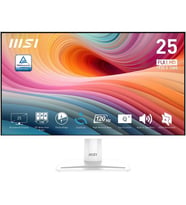 MSI 24.5 FLAT IPS PRO MP251W E2 1MS 120HZ HDMI-DP EV OFİS MONİTÖRÜ 1920X1080 BEYAZ
