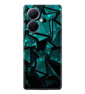 Vivo V29 Lite Kılıf Resimli Desenli Baskılı Silikon Green Prizmas 1348