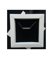 Mama (Anne) Yazılı Gümüş Bileklik