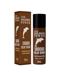 1 Kutu Dolphin Power Yüksek Kalite Geçiktirici Sprey 20ML - Premium Erkek Geçiktirici Sprey - Made in Germany For Man Premium QUALTY