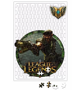 Gangplank LoL League Of Legends Puzzle 240 Parça Yapboz