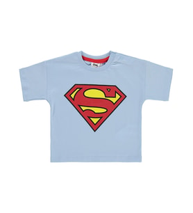 Civil Baby Superman Baskılı 6-18 Ay Tişört - Mavi