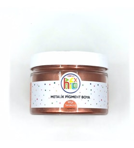 METALİK SEDEFLİ PİGMENT TOZ BOYA TERAKOTA RENK 50 GR
