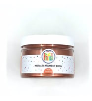 METALİK SEDEFLİ PİGMENT TOZ BOYA TERAKOTA RENK 50 GR (KAHVE-BRONZ)