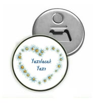 Anneler Günü Hediyesi İsime Özel Magnet ( Açacaklı Magnet )
