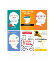 Bütün Beyinli Çocuk - Sevmek Yetmez - Otuz Milyon Kelime - Evet Beyinli Çocuk Gelişim Seti 6 Kitap