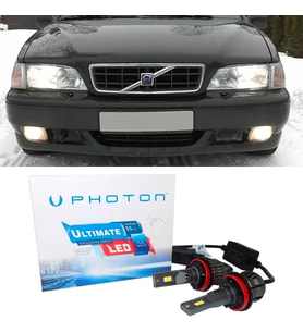 Volvo S70 Led Xenon Kısa Far Ampulü H7 Ultimate 9500 Lumens Yeni Seri Beyaz
