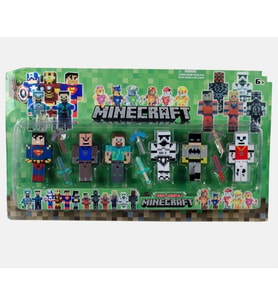 Minecraft 12 parça oyuncak