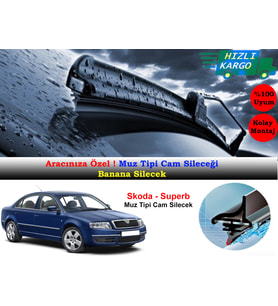 Skoda Super B Muz Silecek Takımı 2005-2008