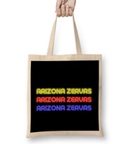 Arizona- Vintage Retro Rainbow Style Bez Çanta Uzun Saplı
