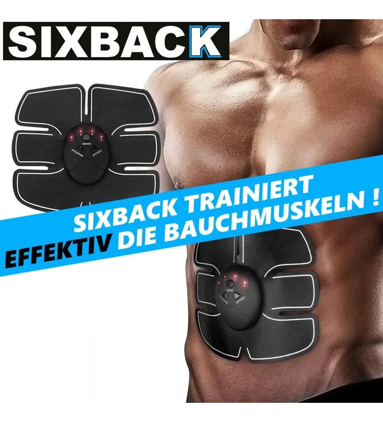 Smart Fitness Body Sixpad Ems Kol Bacak Karın Kas Geliştirici Spor