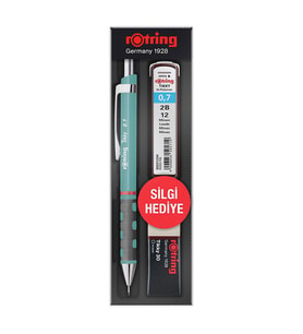 Rotring Tikky 0.7mm Min 3lü Deniz Mavisi Okul Seti
