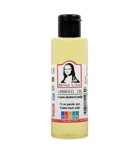 Keten Yağı 70ml 1 Adet Resim Yağı Monalisa Rafine Bezir Yağı Yağlı Boya İncelticisi Yağlı Boya Yardımcı Malzemesi