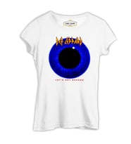 Def Leppard - Let's Get Rocked Beyaz Kadın Tshirt