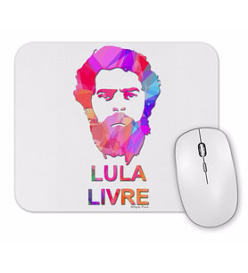 Lula Lıvre Colorido Abstrato Mouse Pad