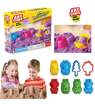 Art Sand 3 Boyutlu Hayvanlar Kinetik Kum Oyun Seti 8 Parça 500 Gr
