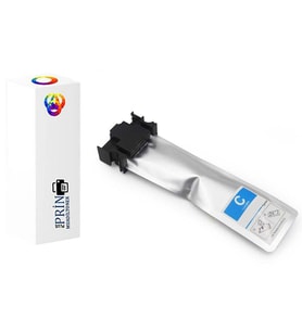 Epson WorkForce Pro WF-C5210DW-C5215DW Muadil Kartuş Mavi 60ml