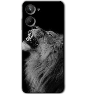 Realme 10 4G Kılıf HD Desen Baskılı Kılıf - Lion