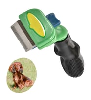 Lunaev Kedi ve Köpekler İçin Uzun Tüylü Köpek Tarağı Tüy Toplayıcı tarak Small