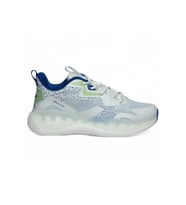 Celira Pnr Beyaz Mavi Triko Erkek Sneaker Spor Ayakkabı (Beyaz-Mavi)