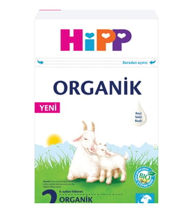 Hipp 2 Organik Keçisütü Bazlı Bebek Devam Sütü 400 Gr