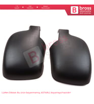 Renault Kangoo 2008-2013 için Sağ Sol Yan Dış Ayna Kapağı 7701068844 7701068842