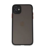 İphone 11 Kılıf Montreal Kapak - Siyah