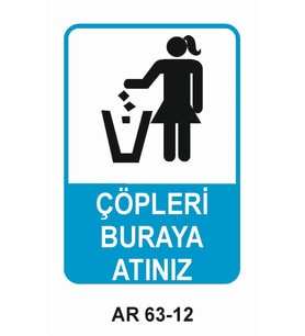 İŞ GÜVENLİĞİ UYARI LEVHASI 1 ADET PVC 21 X 29CM