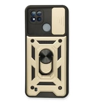 Realme C11 2021 Kılıf Pars Lens Yüzüklü Silikon -