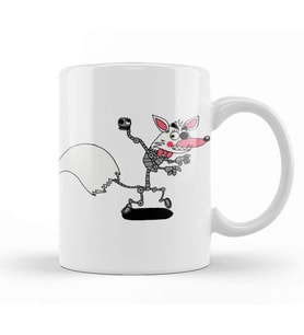 Video Games Mangle No Mangling Fnaf Kupa Bardak Porselen