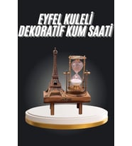 Eyfel Kuleli Kum Saati Dekoratif Hediyelik Eşya Eyfel Kulesi