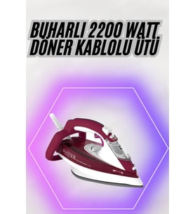 2200W Seramik Kaplama Estetik Tasarımı 360 Derece Dönebilir Kablosu