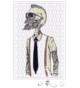 Skull Executivo Puzzle 240 Parça Yapboz
