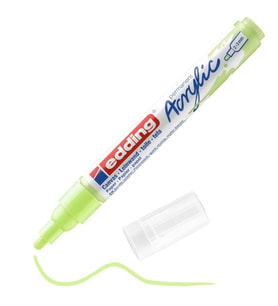 Edding 5100 Akrilik Boyama Markörü 2-3 mm PASTEL YEŞİL 