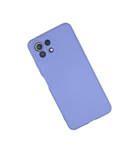 Xiaomi Mi 11 Lite Kılıf Nano İçi Kadife Silikon - Lila