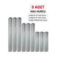 9 Adet Halı Hurcu ve Kılıf Seti, Güvenli Ambalaj Çözümü