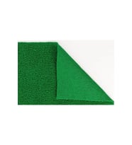 YEŞİL COLOURMAT Kaydırmaz Kaymaz Yolluk Karmaşık Halı Kıvırcık Paspas 120 cm X 200 cm (STD)
