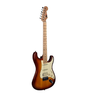 DMX Guitars DEG100 HSS SS Elektro Gitar (Sienna Sunburst)