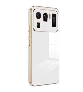 Xiaomi Mi 11 Ultra Kılıf Volet Silikon - Beyaz