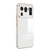 Xiaomi Mi 11 Ultra Kılıf Volet Silikon - Beyaz
