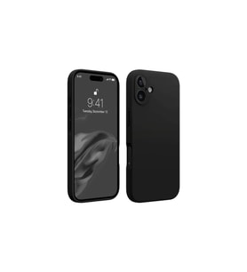 Apple İphone 16 Plus Kılıf First Silikon - Siyah