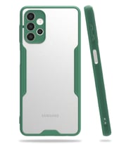Durukar® Samsung Galaxy A72 Kılıf Platin Silikon - Yeşil