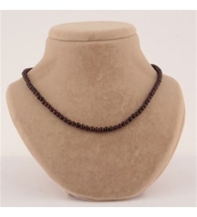 Lal Granat Doğaltaş Kolye 6 mm, M224